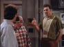 Kramer talking to Jerry and George